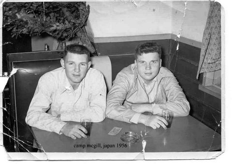Bill Maher & John Ahern
in Japan, 1955